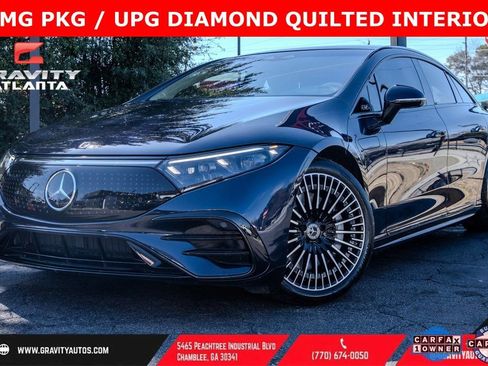 Used 2023 Mercedes-Benz EQS 580 4MATIC Sedan image 1