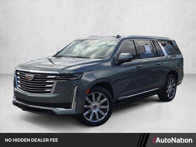 Used 2024 Cadillac Escalade ESV Premium Luxury Platinum w/ Heavy-Duty Trailer Package AWD/4WD image 1