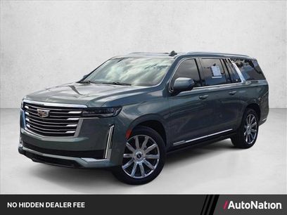 Used 2024 Cadillac Escalade ESV Premium Luxury Platinum w/ Heavy-Duty Trailer Package