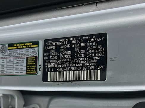 Used 2017 Hyundai Santa Fe SE w/ SE Premium Package 02 FWD image 12