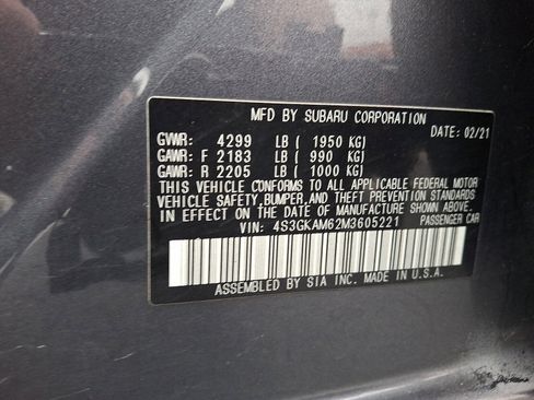 Used 2021 Subaru Impreza 2.0i Sport w/ Popular Package #3 image 27