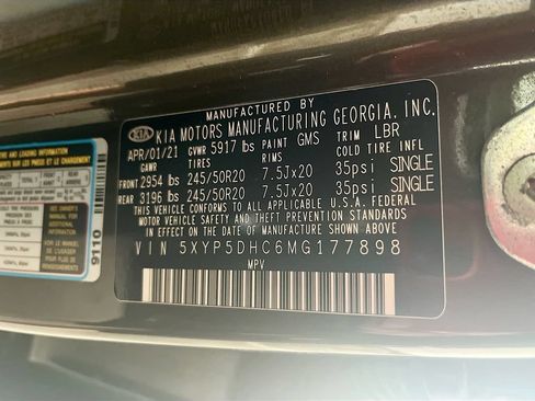 Used 2021 Kia Telluride SX w/ Nightfall Edition Package AWD/4WD image 36