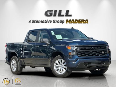 Used 2022 Chevrolet Silverado 1500 Custom w/ LPO, Dark Essentials Package RWD image 1