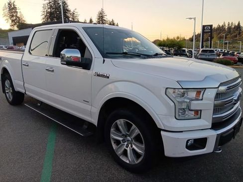 Used 2016 Ford F150 Platinum w/ Technology Package AWD/4WD image 4
