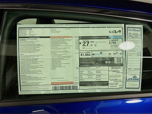 New 2026 Kia K5 GT w/ GT1 Package image 25