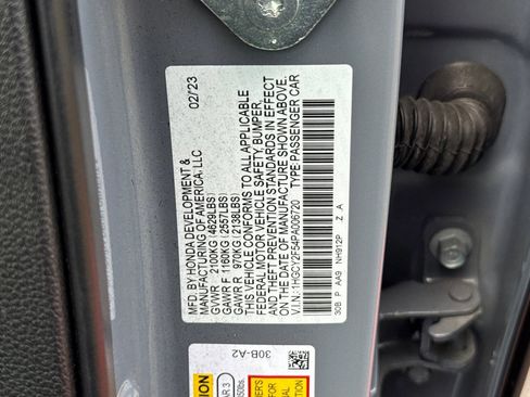 Certified 2023 Honda Accord Sport image 22