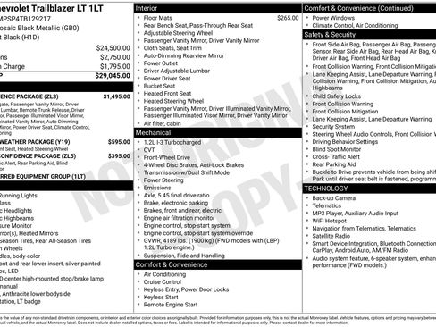 New 2026 Chevrolet TrailBlazer LT w/ Convenience Package FWD image 3