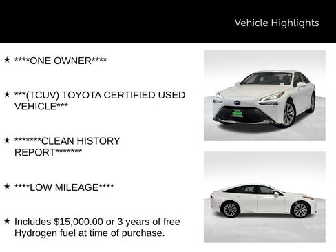 Certified 2022 Toyota Mirai XLE image 46