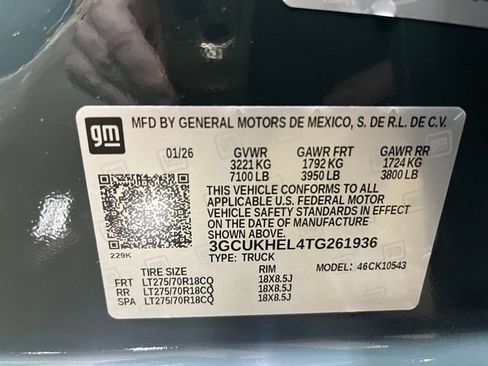 New 2026 Chevrolet Silverado 1500 ZR2 w/ Dark Appearance Package AWD/4WD image 30