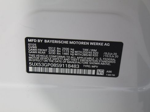 New 2025 BMW X3 xDrive30i w/ Premium Package image 19