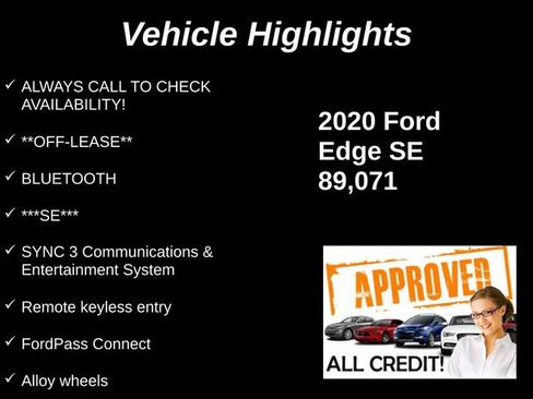 Used 2020 Ford Edge SE FWD image 9