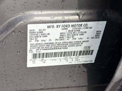 Used 2024 Ford Maverick Lariat w/ 4K Tow Package AWD/4WD image 32