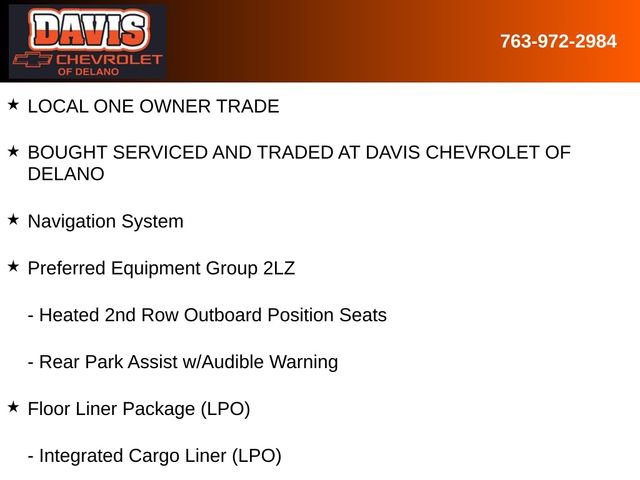 Used 2022 Chevrolet Traverse High Country w/ LPO, Floor Liner Package AWD/4WD image 5