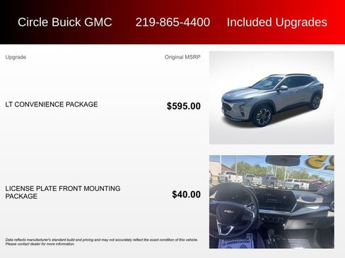 Used 2025 Chevrolet Trax LT w/ LT Convenience Package FWD image 3