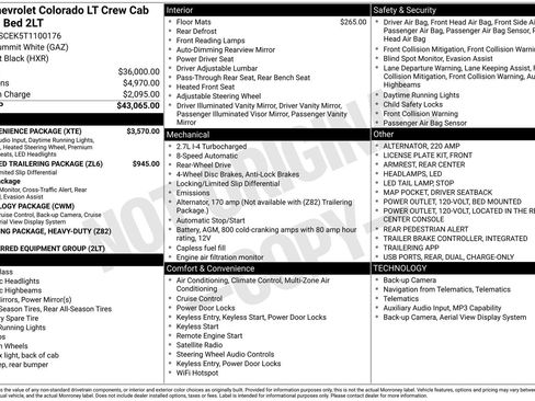 Certified 2026 Chevrolet Colorado LT w/ LT Convenience Package image 38