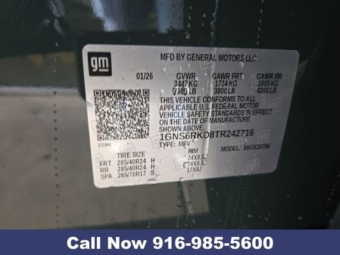 New 2026 Chevrolet Tahoe RST w/ RST Capability Package image 31