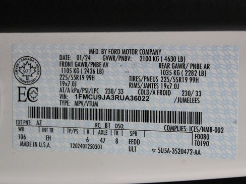 Used 2024 Ford Escape Platinum image 67