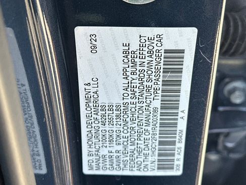 Certified 2024 Honda Accord Touring image 27