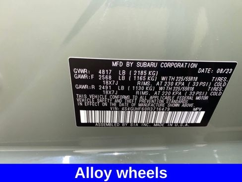 Certified 2024 Subaru Crosstrek 2.5i Sport AWD/4WD image 29