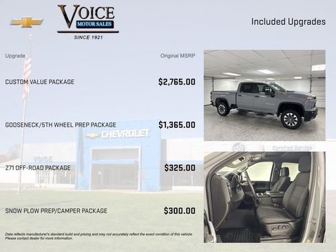 Used 2024 Chevrolet Silverado 2500 Custom w/ Custom Value Package image 4