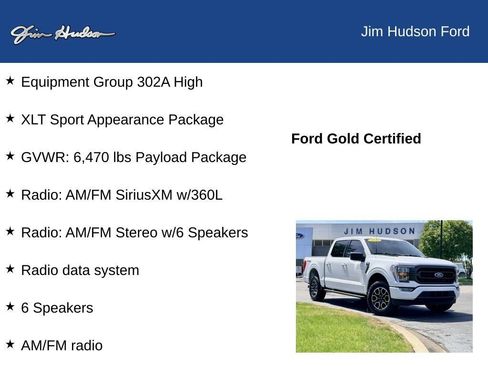 Certified 2023 Ford F150 XLT w/ Equipment Group 302A High AWD/4WD image 12