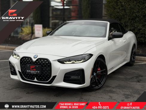 Used 2023 BMW 430i xDrive Convertible w/ M Sport Package image 1