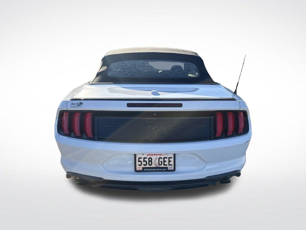 Used 2019 Ford Mustang Convertible w/ Black Accent Package RWD image 6