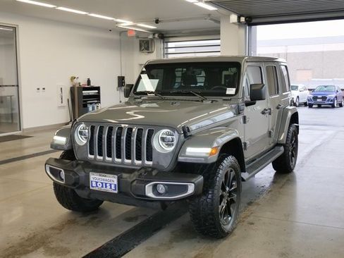 Used 2021 Jeep Wrangler Unlimited Sahara w/ Cold Weather Group image 3