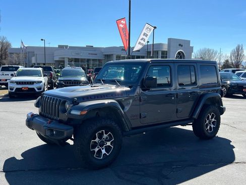 Used 2021 Jeep Wrangler Unlimited Rubicon AWD/4WD image 1