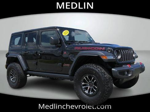 Used 2024 Jeep Wrangler Unlimited Rubicon w/ XTREMEE 35" Tire Package AWD/4WD image 1