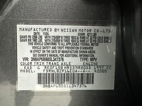 Used 2025 Nissan Kicks S AWD/4WD image 11