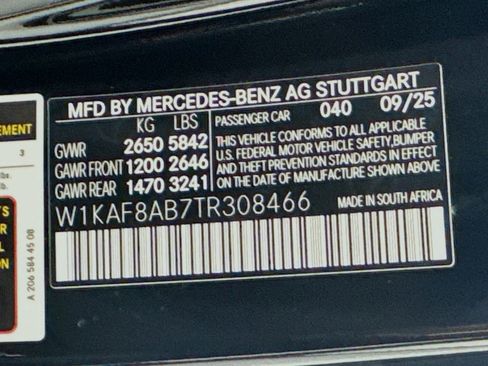 New 2026 Mercedes-Benz C 36 AMG S image 24