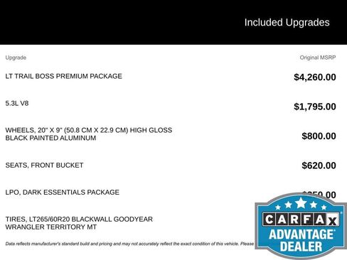 Used 2024 Chevrolet Silverado 1500 LT Trail Boss w/ LT Trail Boss Premium Package image 7