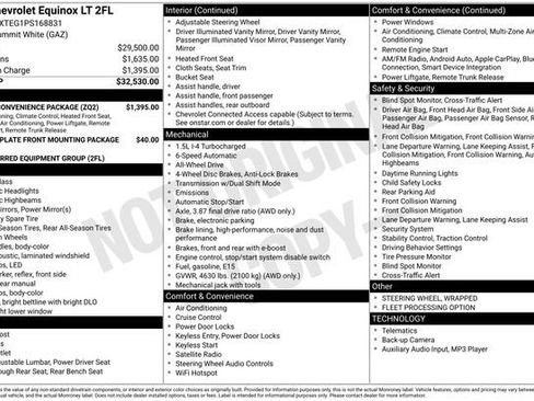 Used 2023 Chevrolet Equinox LT w/ Driver Convenience Package image 5