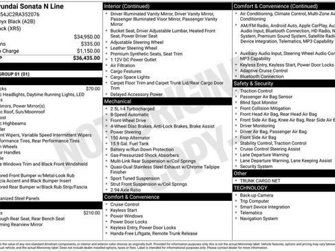 Used 2024 Hyundai Sonata N Line image 24