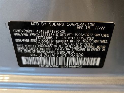 Used 2023 Subaru Crosstrek 2.0i Premium image 30