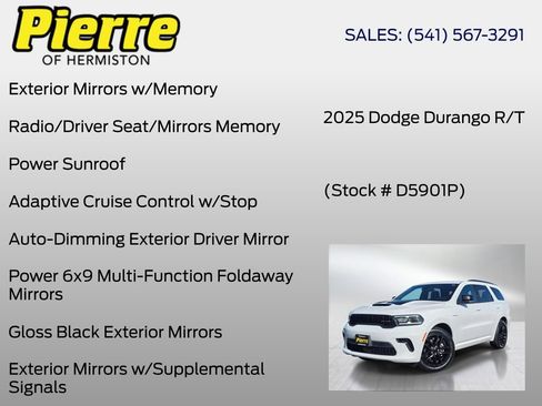 Used 2025 Dodge Durango R/T AWD/4WD image 30