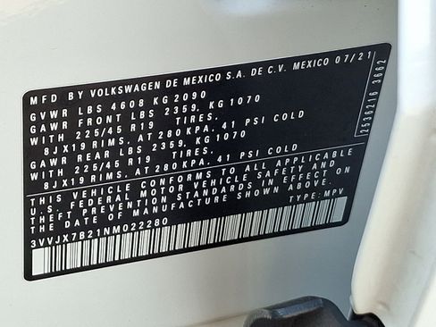 Used 2022 Volkswagen Taos SEL AWD/4WD image 25