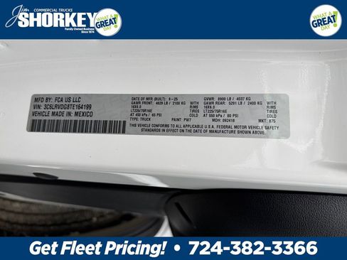 New 2026 RAM ProMaster 2500 w/ Safety Group FWD image 31