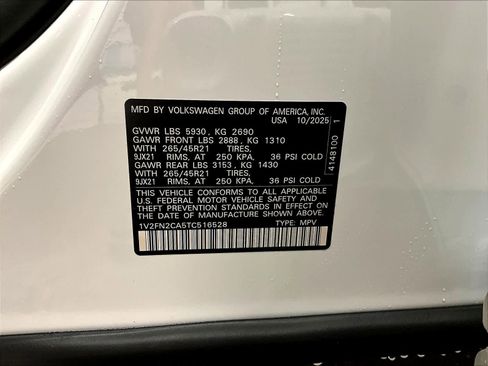 New 2026 Volkswagen Atlas SEL Premium R-Line image 35