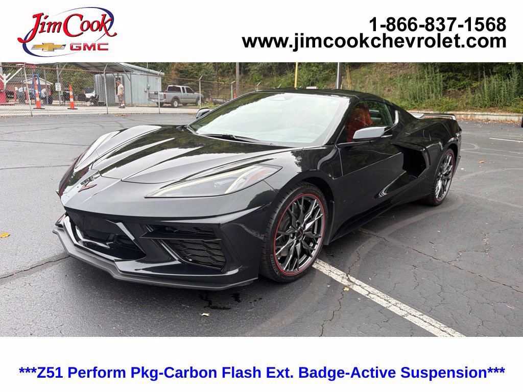 Certified 2024 Chevrolet Corvette Stingray Coupe w/ Z51 Performance Package RWD image 1