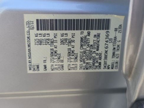 Used 2022 Nissan Rogue SV image 34