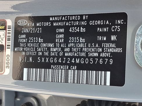 Used 2021 Kia K5 GT-Line FWD image 27