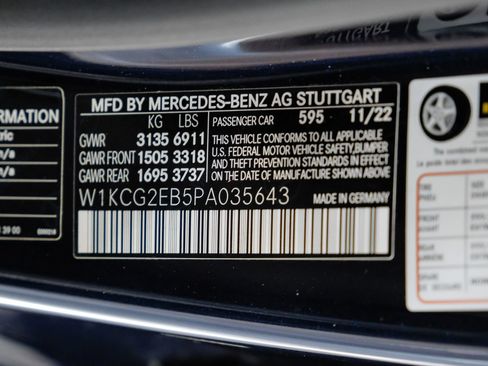 Used 2023 Mercedes-Benz EQS 450+ 4MATIC Sedan image 58