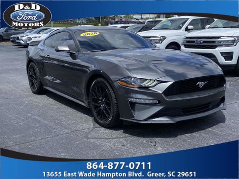 Certified 2020 Ford Mustang Coupe RWD image 1