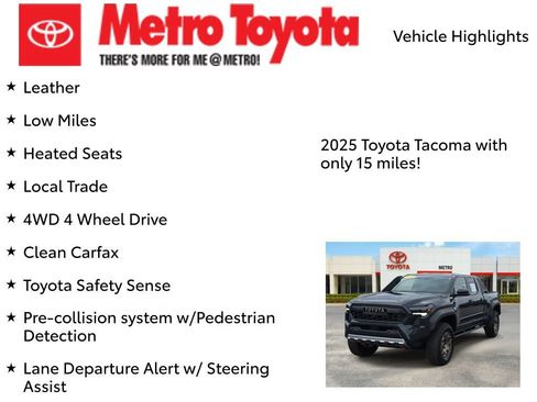 Used 2025 Toyota Tacoma 4x4 Double Cab Hybrid image 7