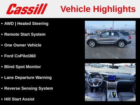 Used 2023 Ford Explorer XLT w/ Equipment Group 202A image 7