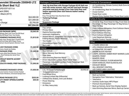 New 2026 Chevrolet Silverado 2500 LTZ w/ Trail Boss Package image 5