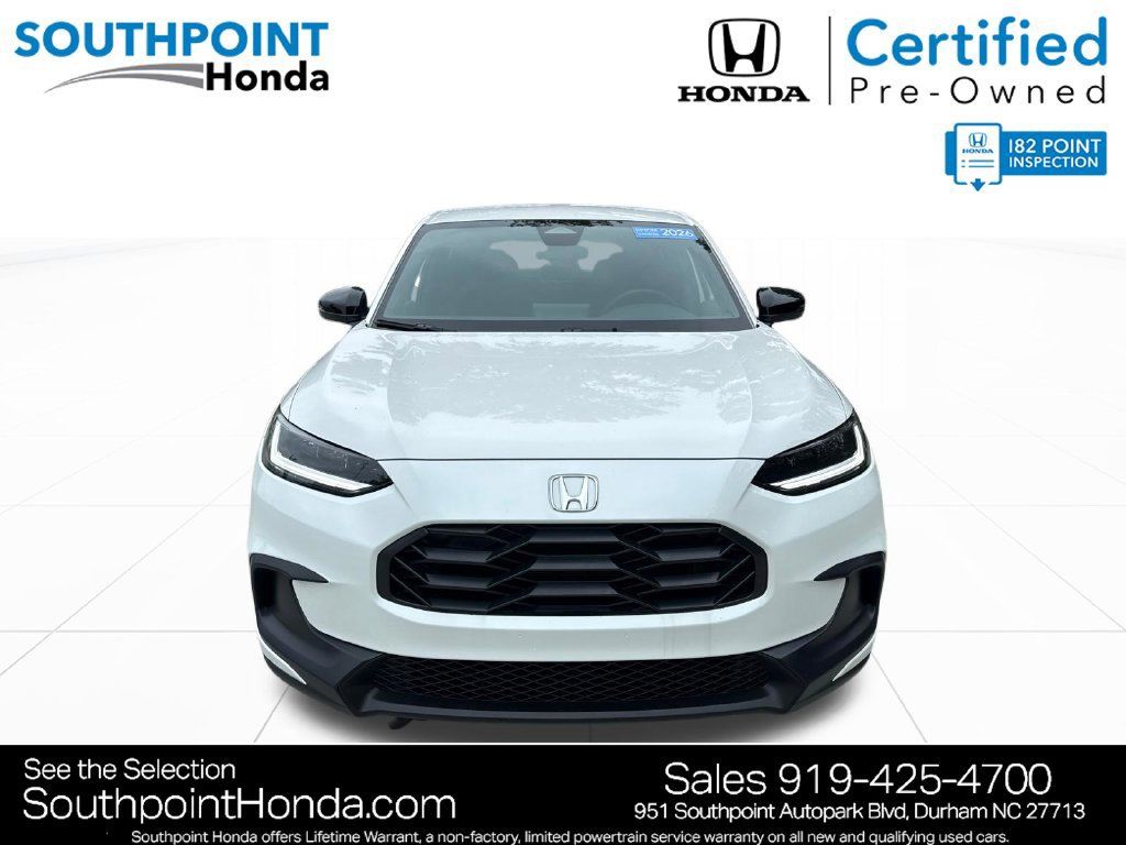 Certified 2026 Honda HR-V Sport image 2