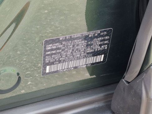 Certified 2026 Subaru Outback Premium AWD/4WD image 39